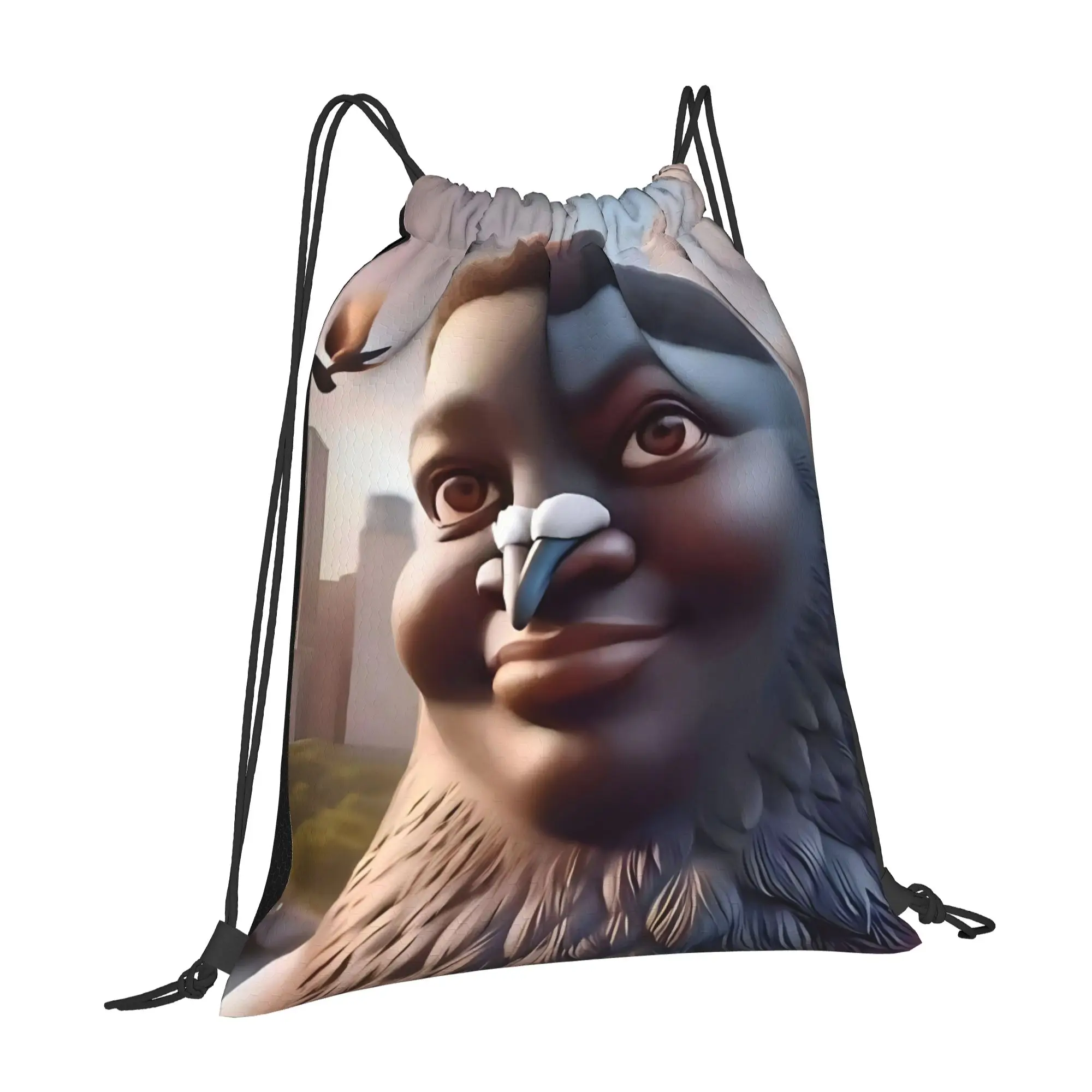 Ai pigeon Ai pigeon Drawstring Bags Shopping Unisex Storage Organize Bundle Pocket Rope Bag