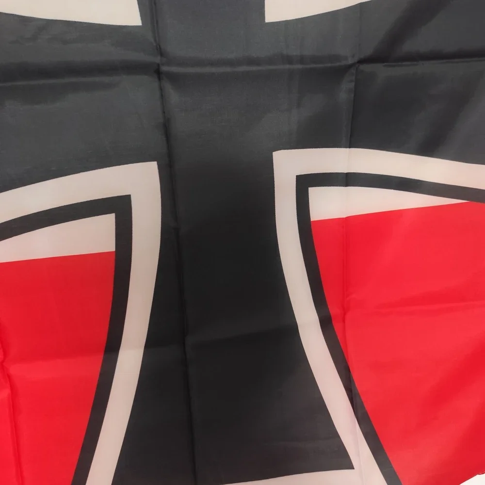 العلم الإمبراطوري الألماني علم الإمبراطورية ألمانيا 3x5ft 2x3ft، لافتة بوليستر تاريخية للأماكن الخارجية والداخلية، ديكور معلق على الحائط للحديقة #6