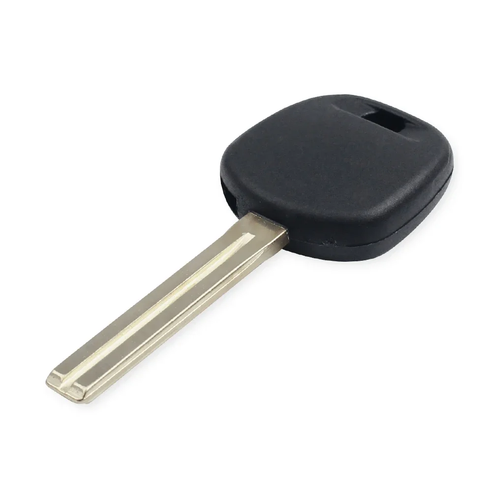 KEYYOU Shell di ricambio per portachiavi per auto per Toyota per Lexus Transponder Key Shell TOY40(46mm) lama lunga