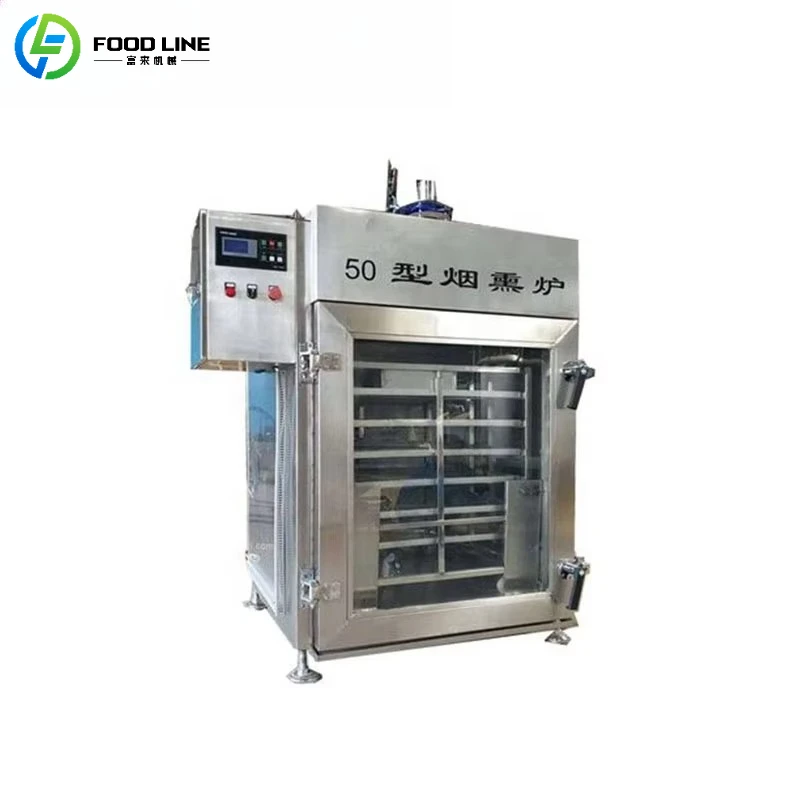 Customized Industrial Electric Smoke Oven Multifunctional Meat Smoker for Large Catering Business Low Energy Use