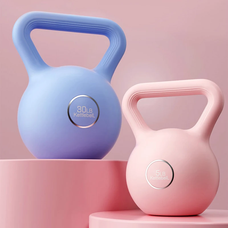 Macaron Colored Kettlebells For Women\'s Dumbbells Home Deep Squat Fitness Equipment Private Education For Slimming Arms