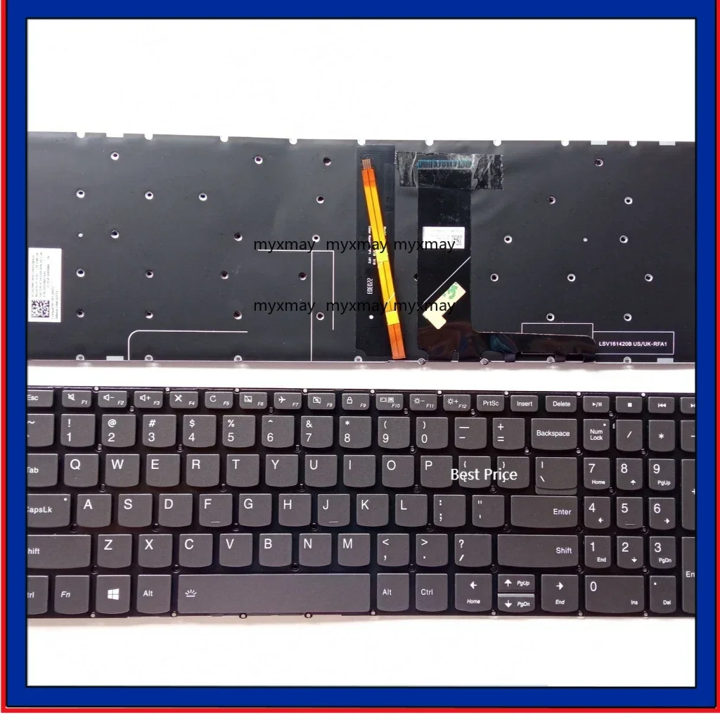 

Американская клавиатура для ноутбука Lenovo IdeaPad 3 15IIL05/15ADA05/15ARE05/15IGL05 81WE