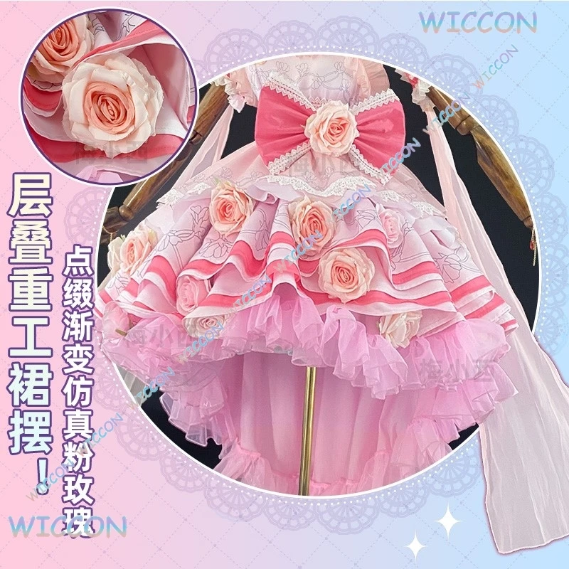 من جعلني أميرة أثاناسيا تأثيري فستان الزفاف أنيمي القوطية لوليتا الكرة ثوب زي هالوين لطيف kawayii عيد الميلاد