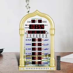 Prayer Clock Prayer Alarm Clock Supports Bluetooth Digital Perpetual Calendar Azan Clock 4008 Digital Automatic Islamic Azan