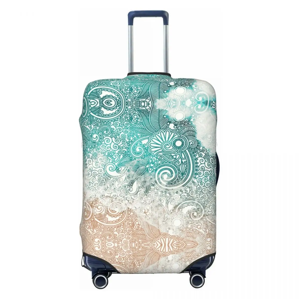 

Custom Classic Wave Beach Luggage Cover Cute Suitcase Protector Covers Suit For 18-32 inch