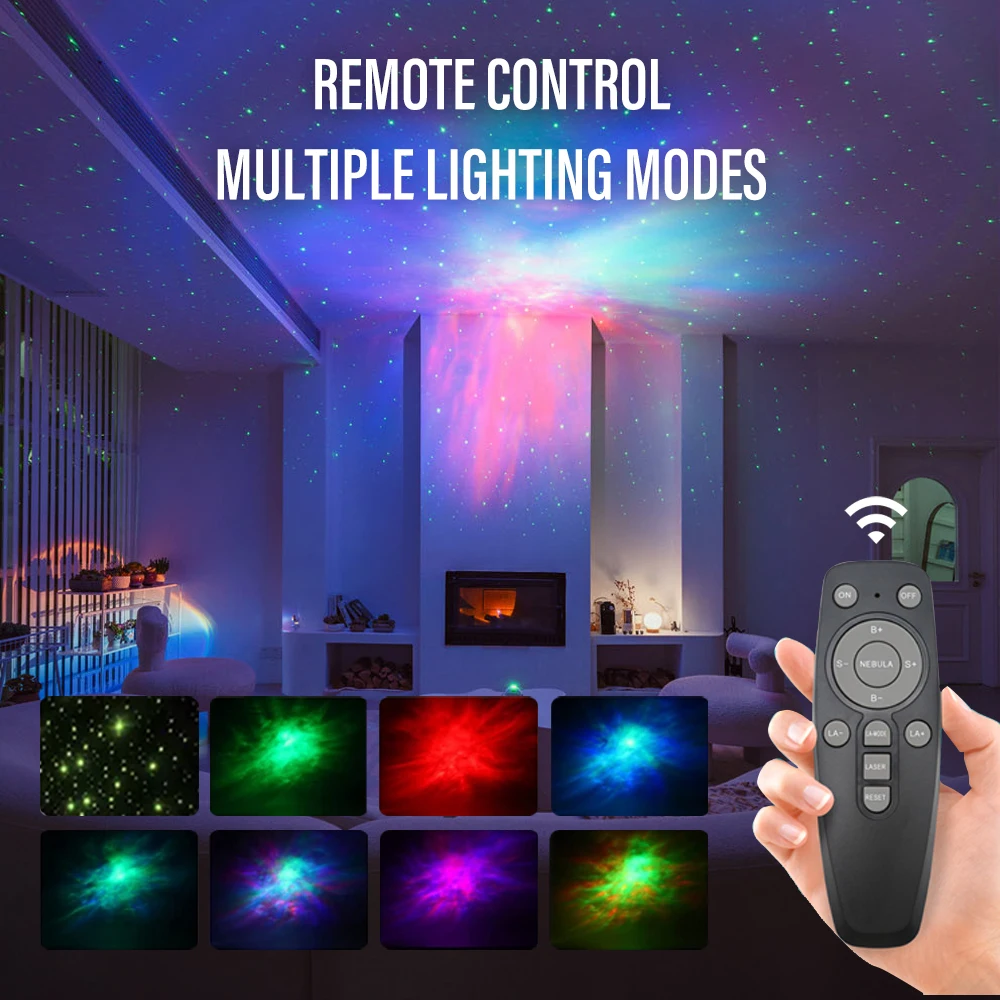 LED Astronaut Stern Projektor auror Projektion Nachtlicht USB Lade Schlafzimmer Dekorative Atmosphäre Licht kinder Geschenk Partei