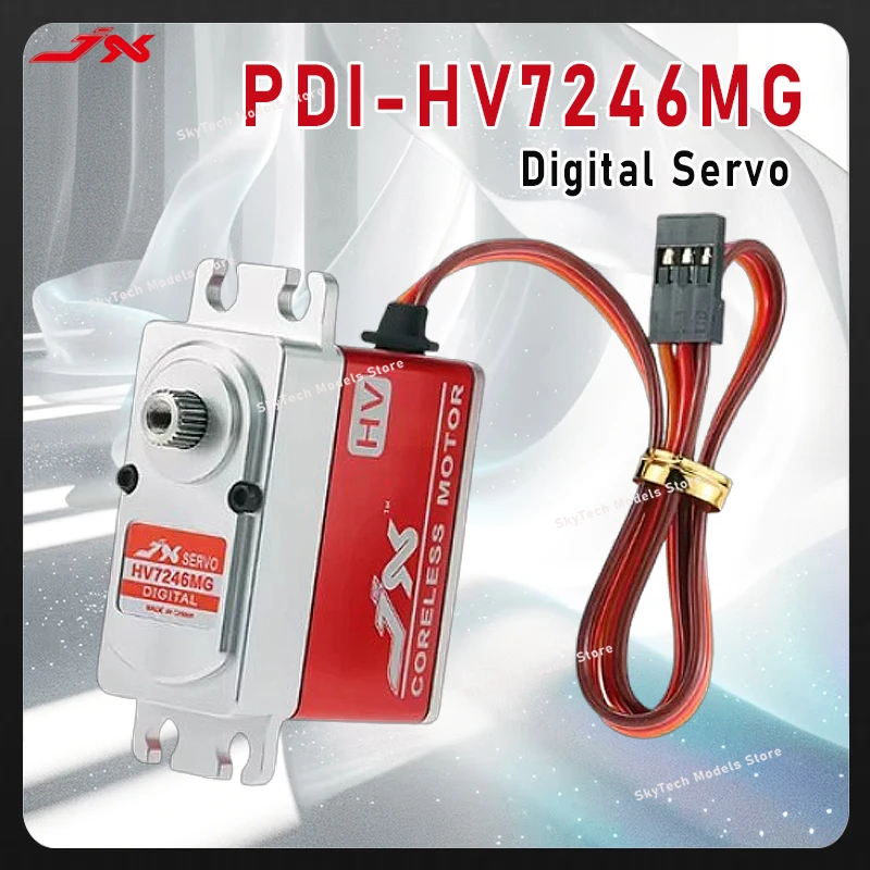 

JX Servo PDI-HV7246MG Digital Servo - 46KG Torque, 6-7.4V High Voltage, Steel Gear, Coreless