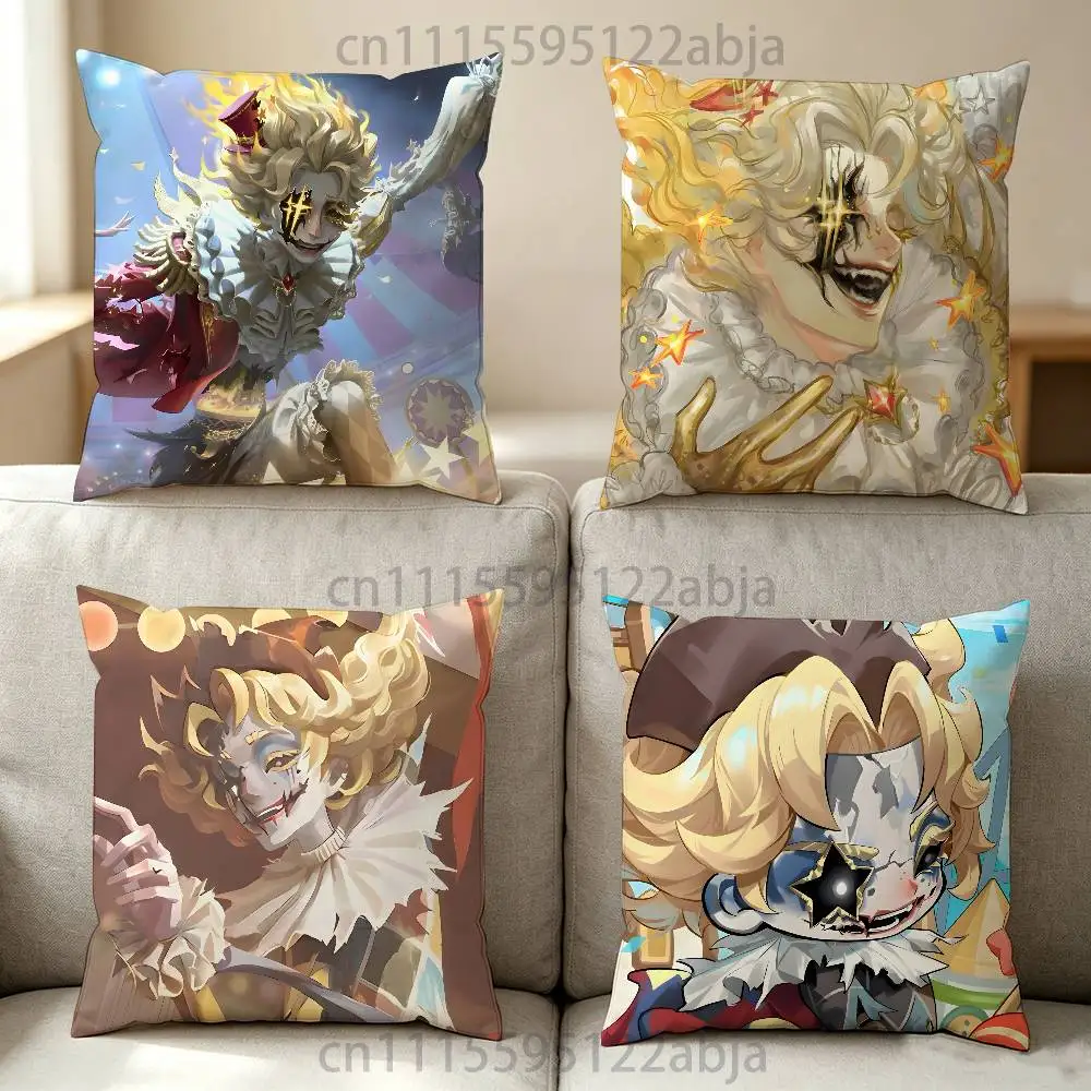 H-Hullabaloo  Identity v Throw Pillow Case 40x40cm Decoration DIY Square Chair Pillowcase Pad Cover