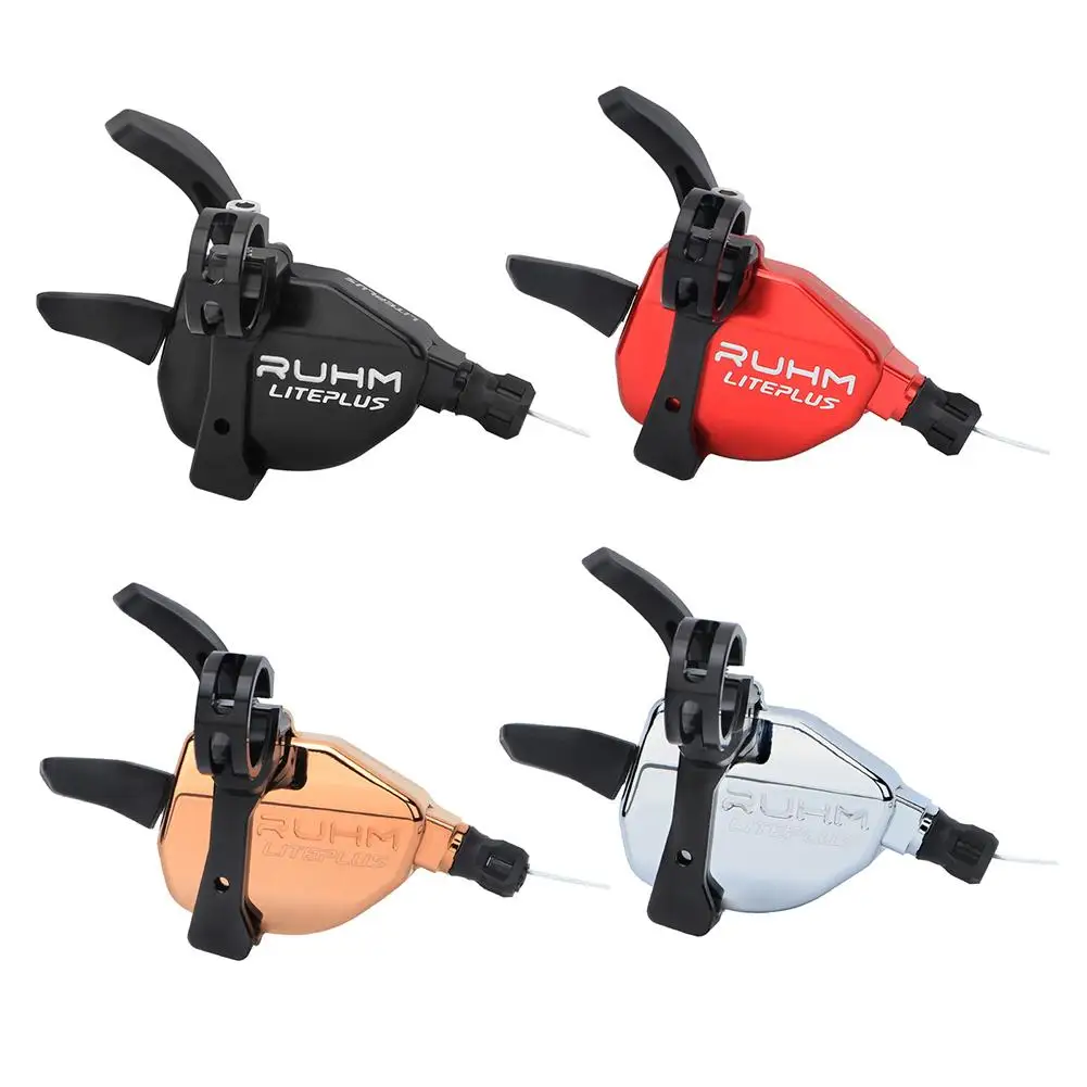 

7-speed Folding Bicycle Freewheel Shifter Waterproof Wear-resistant Aluminum Alloy Shift Lever Rear Derailleur