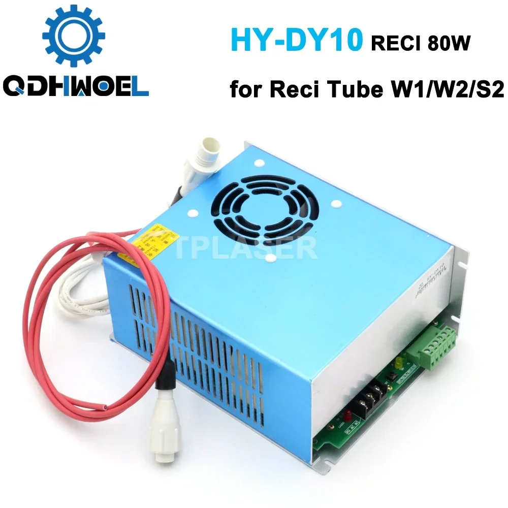 

QDHWOEL Co2 Laser Power Supply DY10 For Z2/S2 RECI Laser Tube