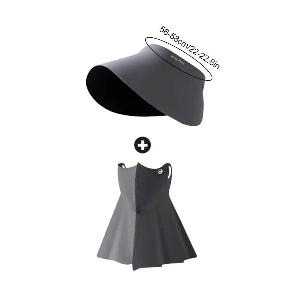 UV-Gesichtsbedeckung für Damen, Sommer-Gesichtsbedeckung UPF 50+, Nackenschutz, Sonnenschutz, UV-Schutz, Radfahren, atmungsaktiv und Sonnenschutz – Detail 13
