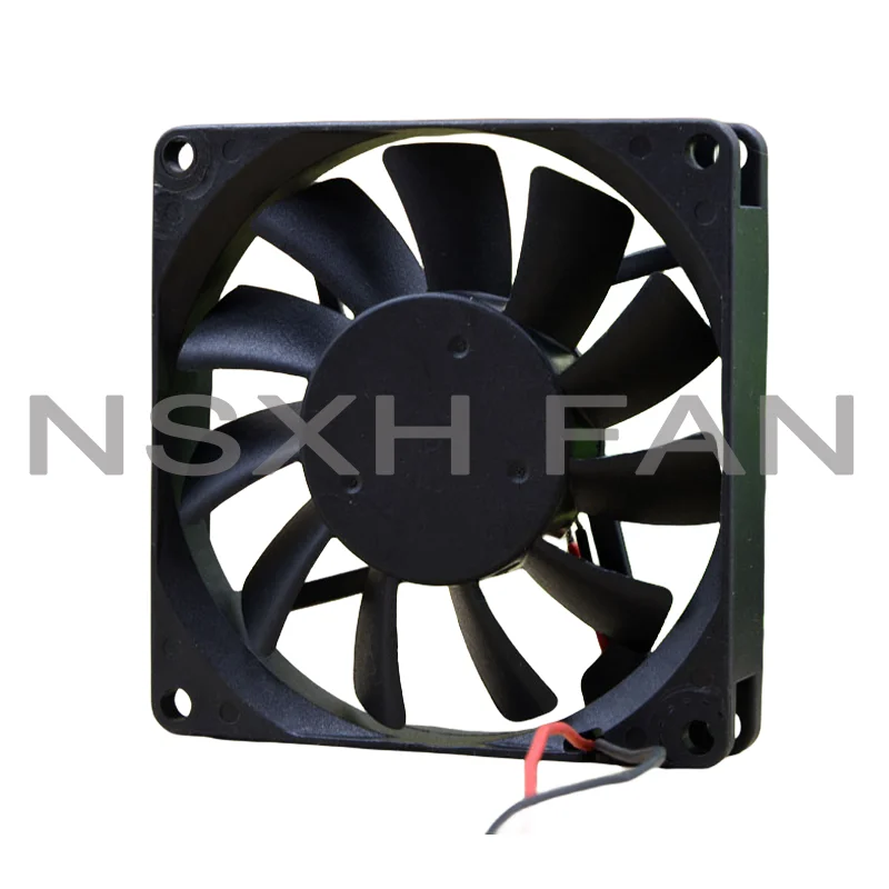 Ventilador Original de 3 Fios, KD1208PHB1, 808015mm, 12V, 2.5W, 8cm