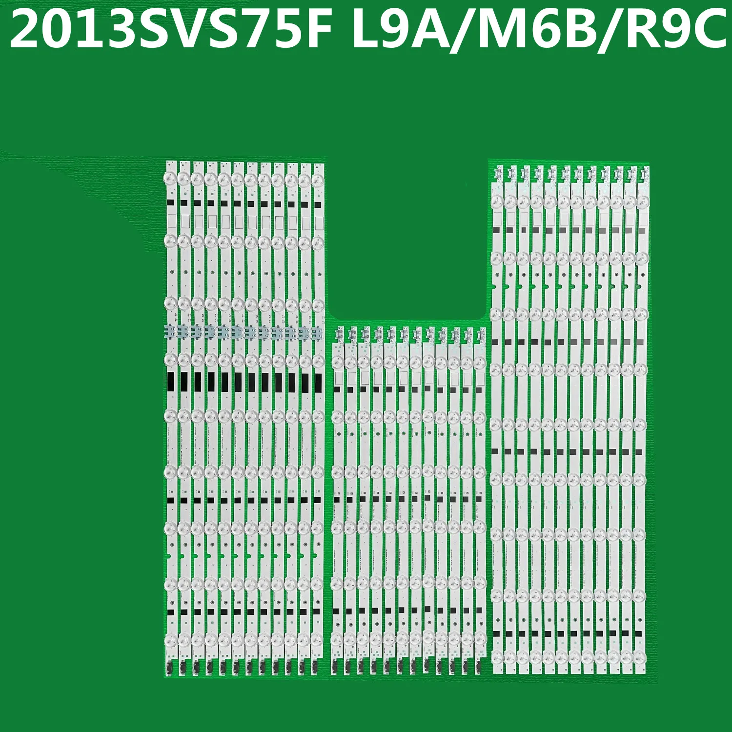 36 шт. (L9A+M6B+R9C) светодиодная лента для 2013SVS75F BN96-26413C BN96-26413B 26413A UE75F6475 UE75F6470 UE75F6400 UE75F6375 UE75F6300
