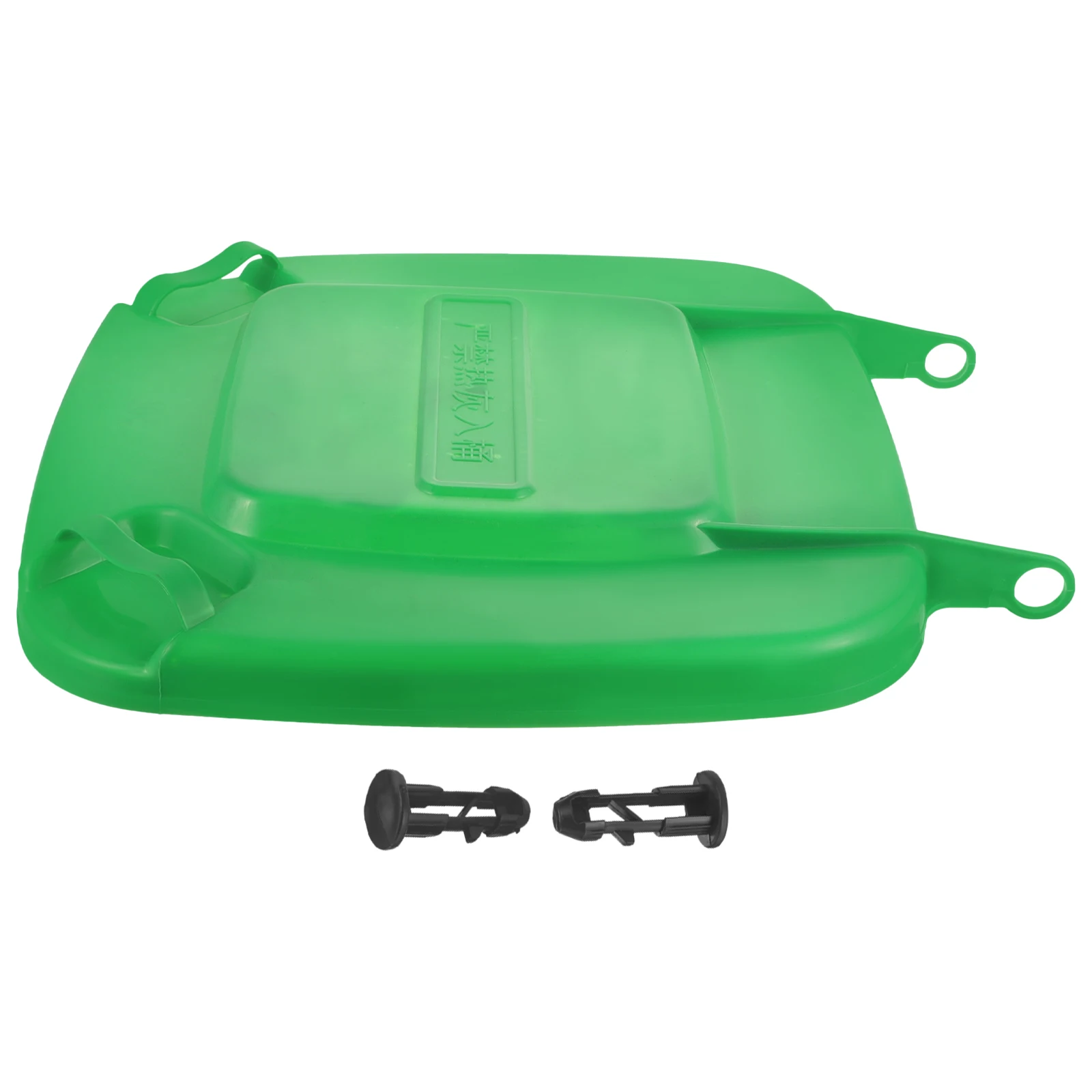 

Plastic Garbage Can Lid Replacement Sturdy Easy Install Outdoor Waste Bin Cover Trash Can Protector Lid for Waste Bin