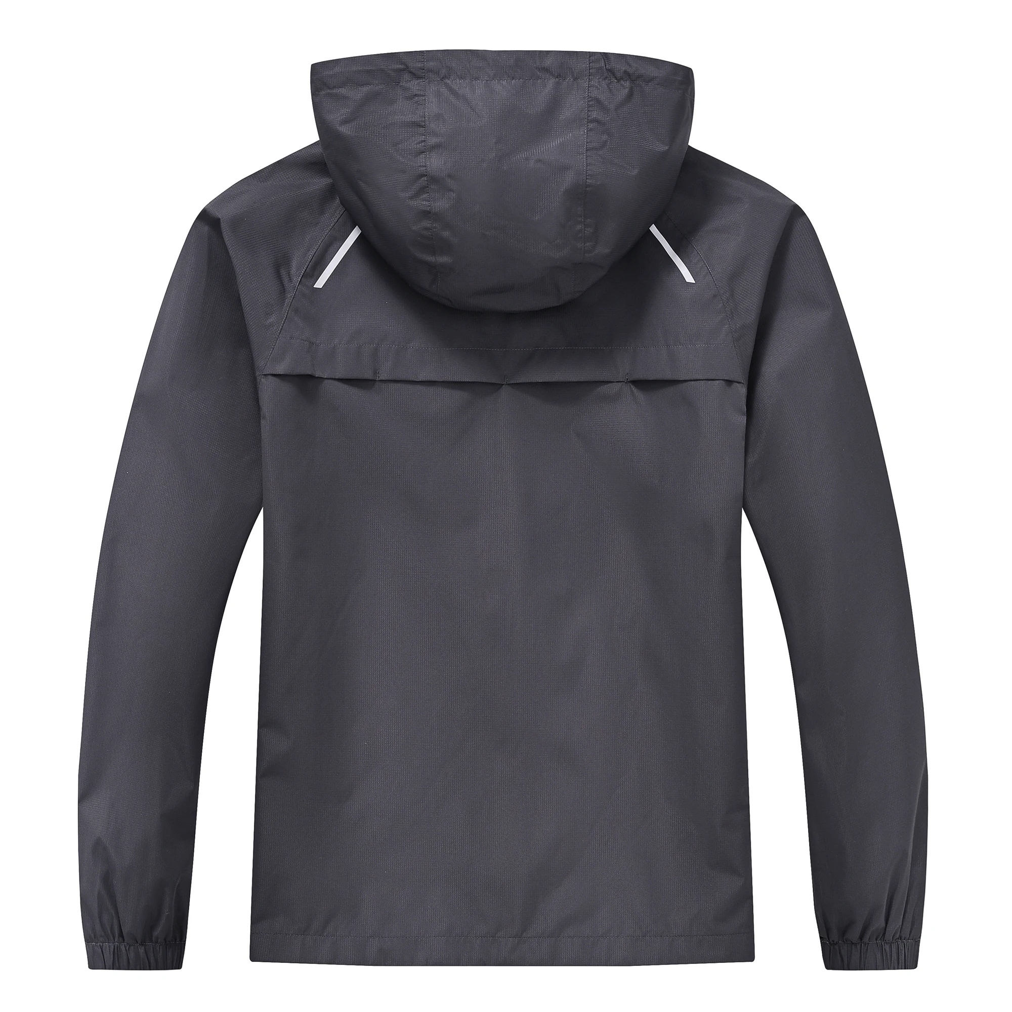 Sommerliche, wasserdichte Regenjacke für Herren, leichte, dünne Regenjacke mit Innentasche, ideal zum Campen, Wandern, Radfahren und Angeln. – Detail 39