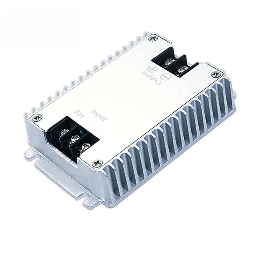Car Step Down Converter 24V to 12V 30A 360W DC-DC Regulator with Reverse Polarity Overcurrent and Thermal Protection