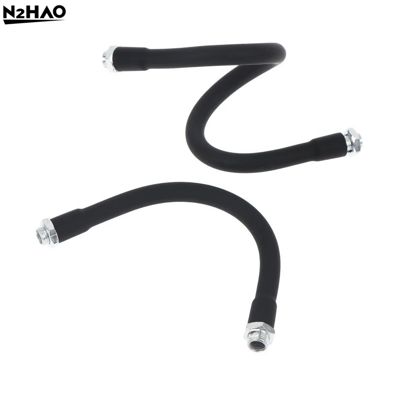 Metal Gooseneck Hose Positioning Tube M8 M10 200mm 300mm Flexible Snake Arm for Table Lamp Stand Support