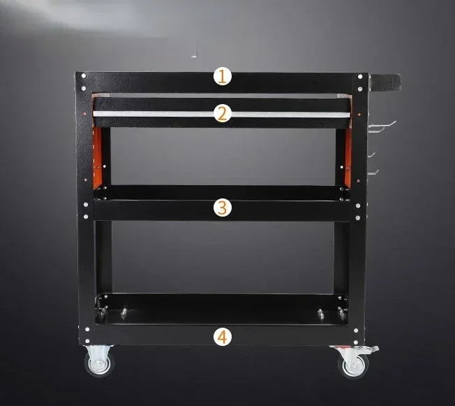 Hot Saleswarehouse Storage Tool Cabinet Cart Roller Cabinet Cart With One Drawer Storage Tool Cabinet Cart