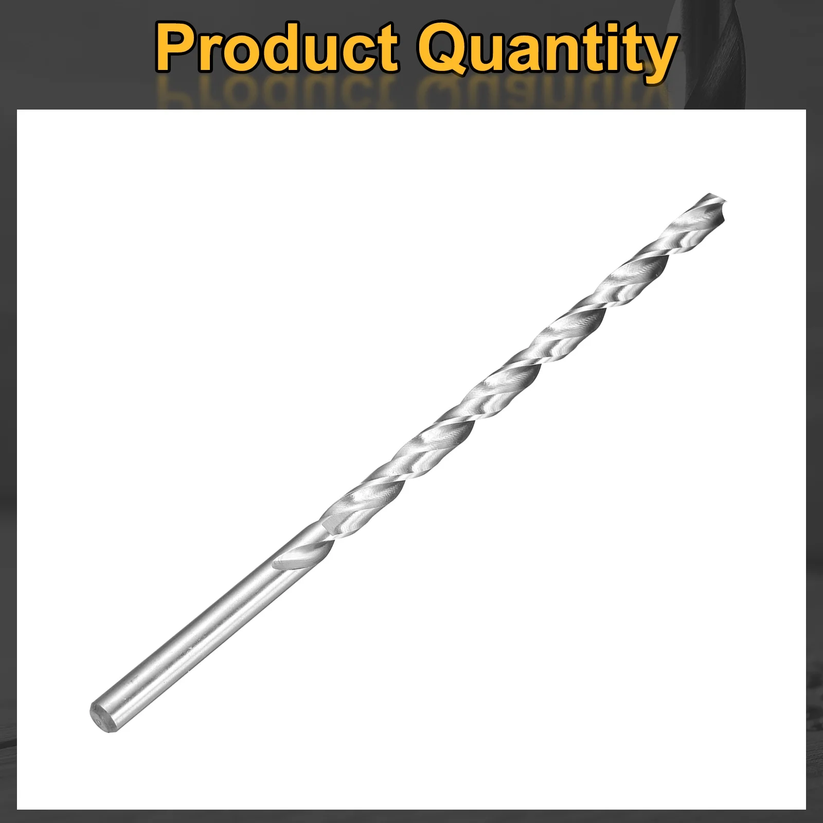 

6-14mm Dia Spiral Jobber Drill Bits Extra Long HSS Twist Drill Bit Fully Ground Drilling Tools for Wood Plastic Aluminum Metal