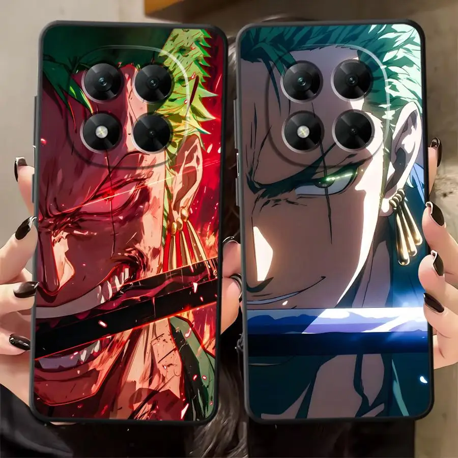 Funda para Xiaomi Redmi Note 9S 13 14 Pro Plus 11s 9 10 11 12 Pro 12s 10S 7 8 funda negra suave para teléfono de una pieza Zoro