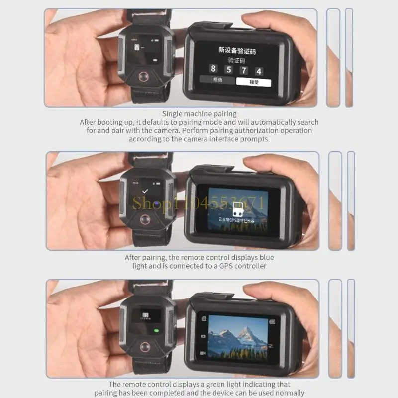 Best Seller Wireless Bluetooth-compatible Remote Controls with GPSs for X4 Convenient and Accurate