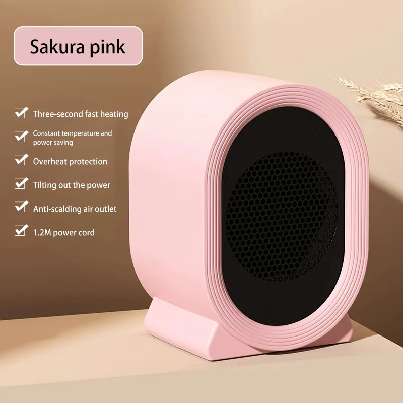 Xiaomi Desktop Heater Vertical Heater Home Bedroom Small Electric Heater Dormitory Quick Heat Heater Suitable for Home Office