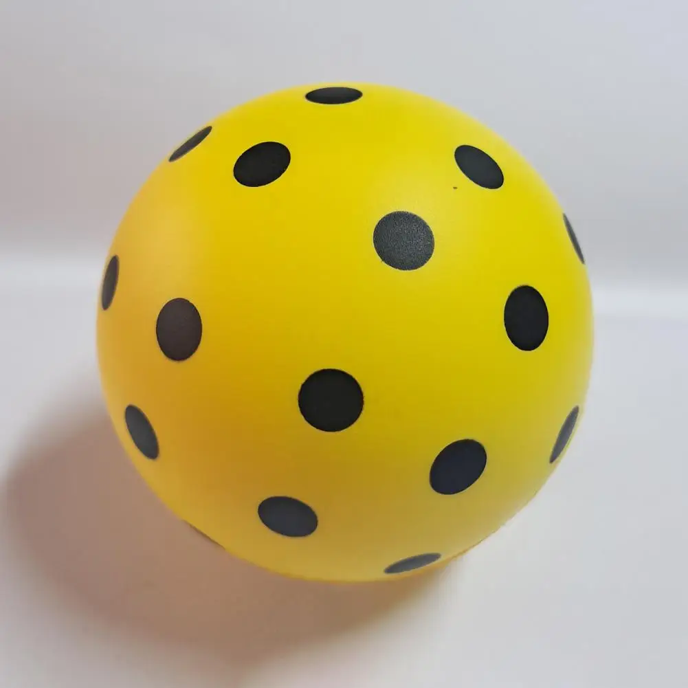 Foam Pickle Balls Foam Pickleball Practice Balls Quiet Bounce Training Balls High-density Pickleball Accessories Safe Play