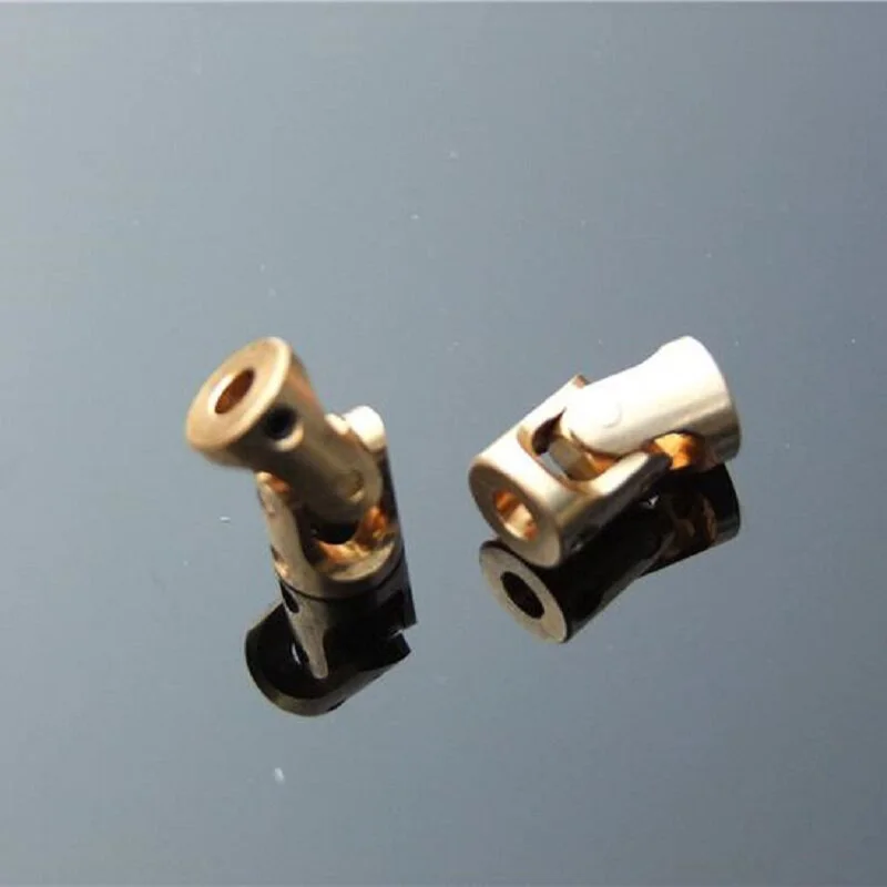 Picture 7: ~20pcs Mini Brass Universal Joint Coupling Copper Car Model Universal joint Coupling Head Steering Gear
