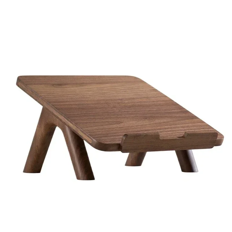 

Laptop heightening base, solid wood bracket