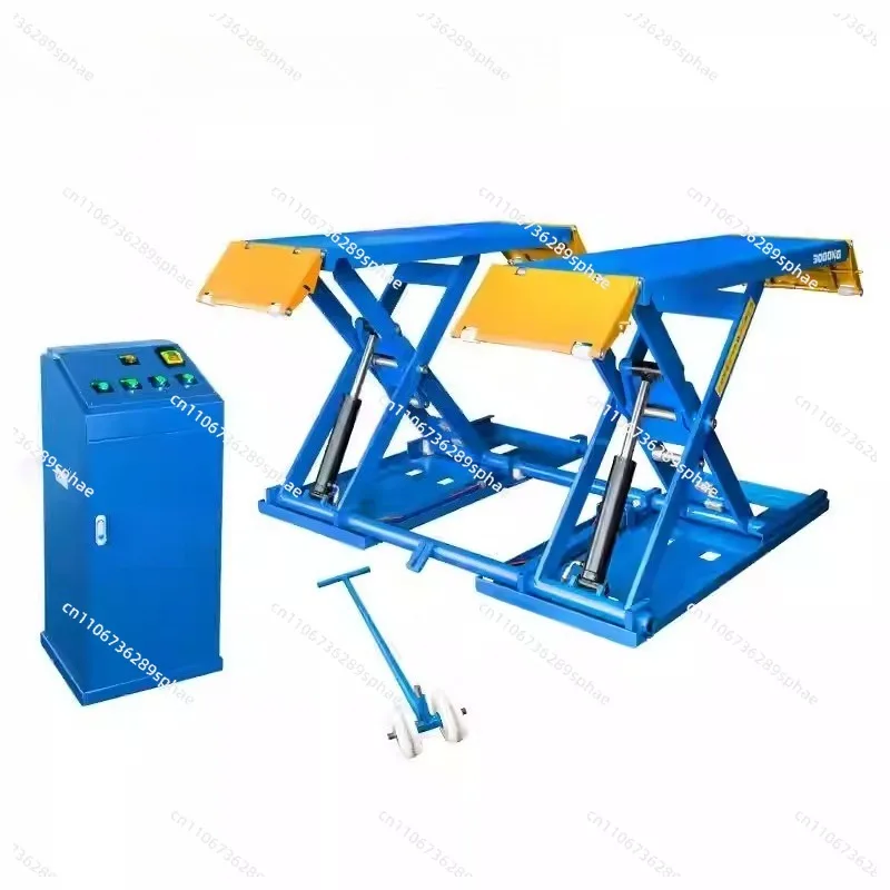 Outlet medium shear lift movable ultra-thin small shear lift shear repair shop