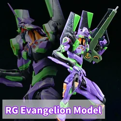 Rg Evan Gelion 모델 키트, Evan Gelion 피규어 수집, Eva 01 조립 키트, 모바일 세트 메카 키트, 애니메이션 장난감, 1:144