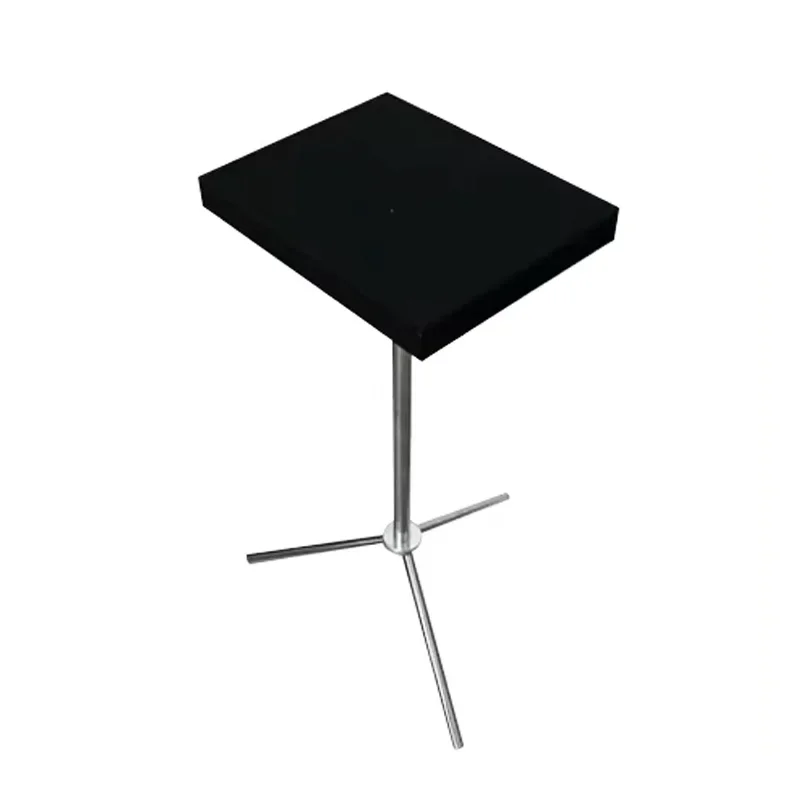 Moedas e anéis na mesa de vidro controle remoto palco truque mágico adereços ilusões mágico profissional magia