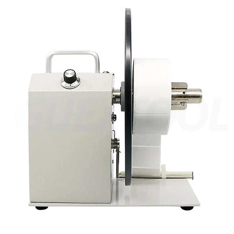 220V Adjustable Speed Two-Way Automatic Synchronous Barcode Label Rewinding Machine Self-Adhesive Film Label Tape Rewinder