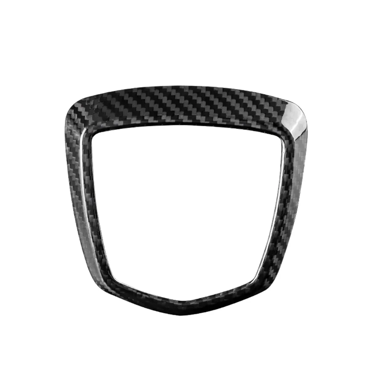 

Real Hard Carbon Fiber Cover for Fiat 500 Abarth 595 2012-2023 Rear Logo Trim Accessories