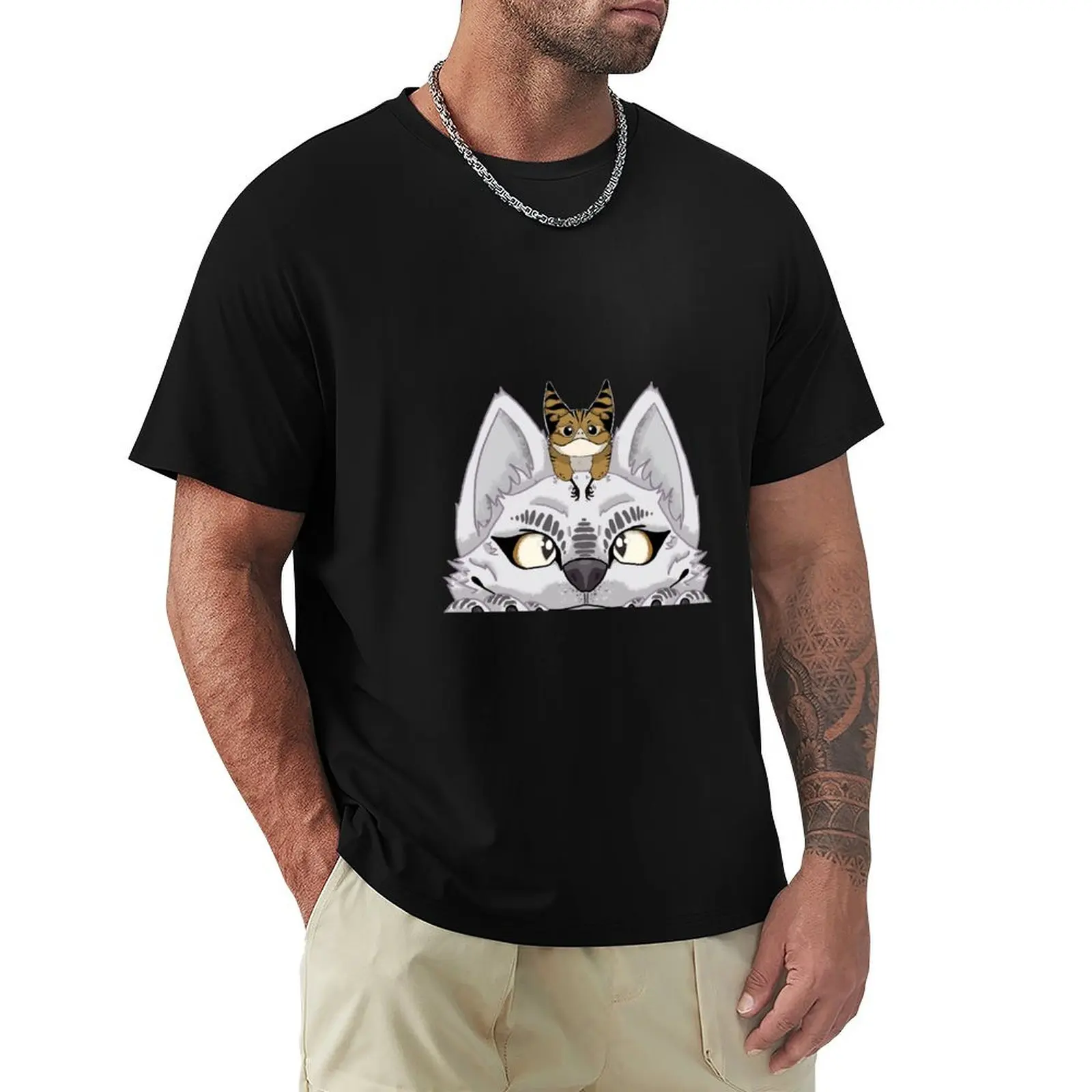 Peeker Loth Creatures T-Shirt Holiday Simple Tee Shirt