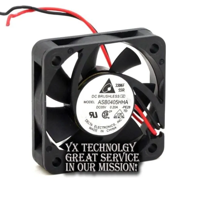 ASB0405HHA 4010 4CM 40mm 5V 0,20 EINE zwei draht lüfter für Delta 40*40*10mm