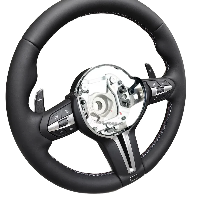 

Кожаный руль для BMW F20 F22 F30 F32 F01 F06 F10 F80 F82 M3 M4 M5 серии Sport Wheel