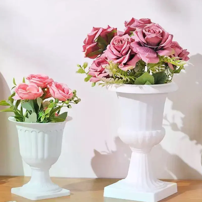 New Plastic Succulents Pot Nordic Minimalist Mini Planter For Desktop Trending Indoor Flower Container