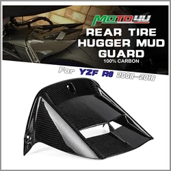 Carbon Fiber Rear Tire Hugger Mud Guard Fender Fairing Cowl Motorcycle Accessories For Yamaha R6 R 6 2008-2016