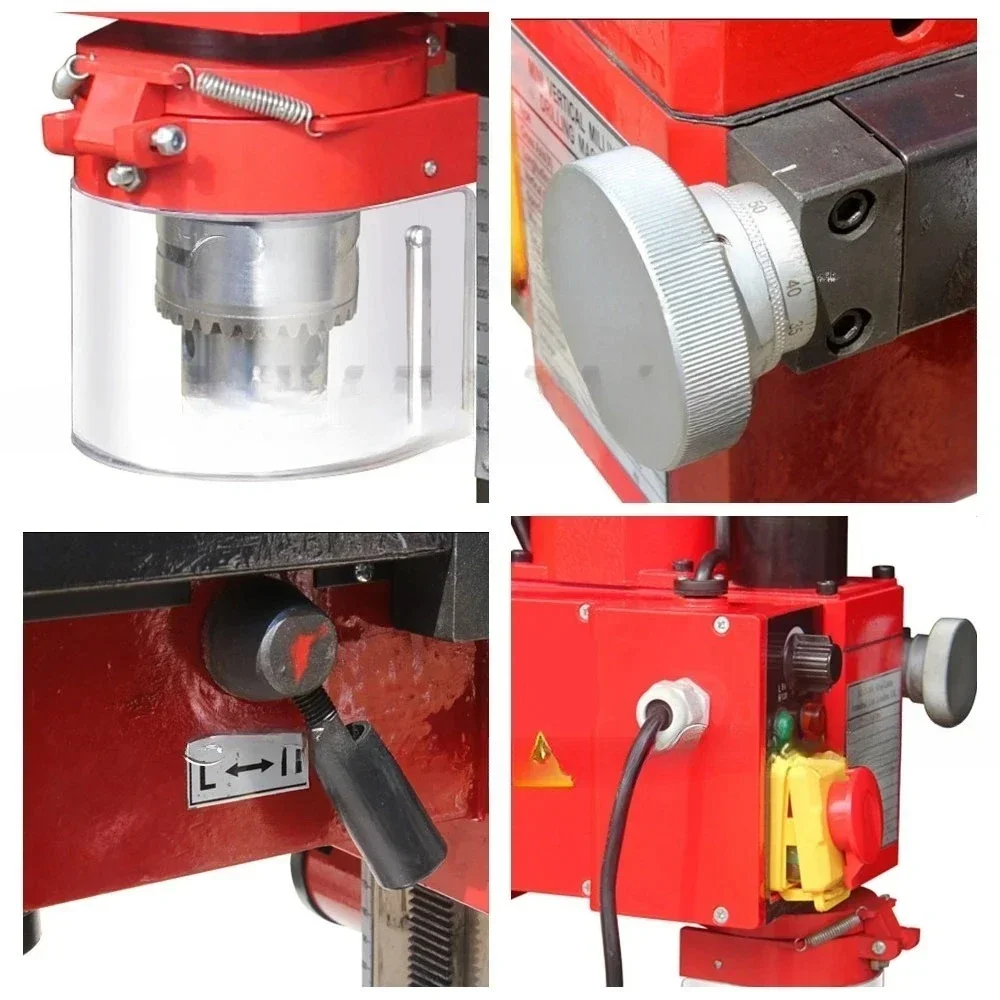 

Multifunctional Mini Home Milling Machine 550W Brushless Motor Digital Display Drilling Machine