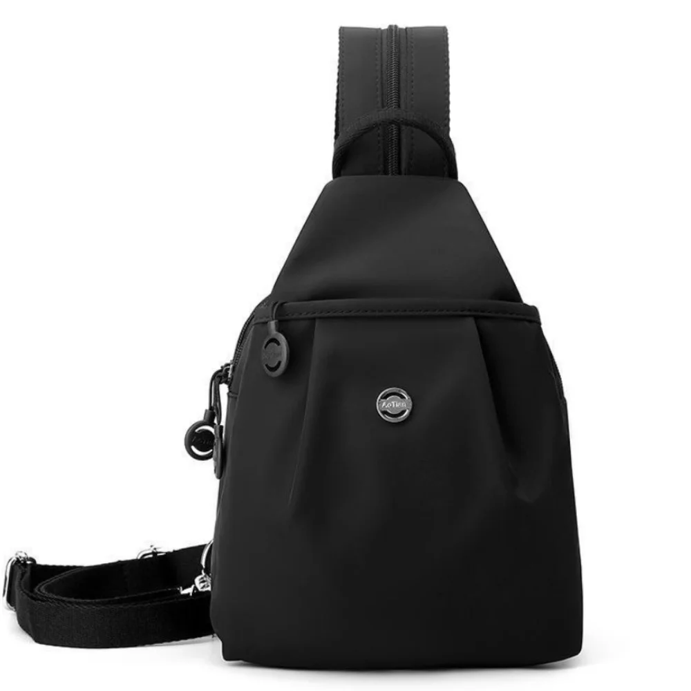 Fashion Oxford Fabric Backpack Large Capacity Waterproof Chest Bags Multi Layer Multi-purpose Travel Bag Unisex