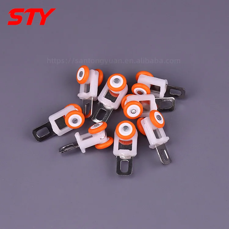 

50 шт. бегуны Trietex заводская дешевая цена моторизованные слайд бесшумная занавеска Trietex гусеничный шкив колеса бегун планер аксессуары