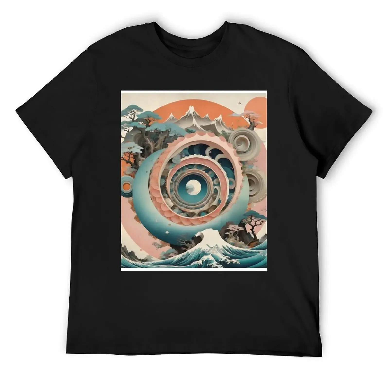 Cosmic Synergy T-Shirt graphic t shirts sublime oversized blanks fitted t shirts for men