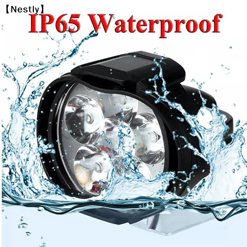 1 LED Motorcycle Headlight White Super Bright 6 LED Work Spotlight〔Nest〕