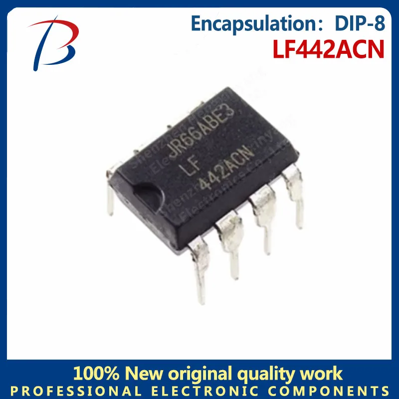 10PCS LF442ACN silk screen LF442ACN in-line DIP-8 operational amplifier chip