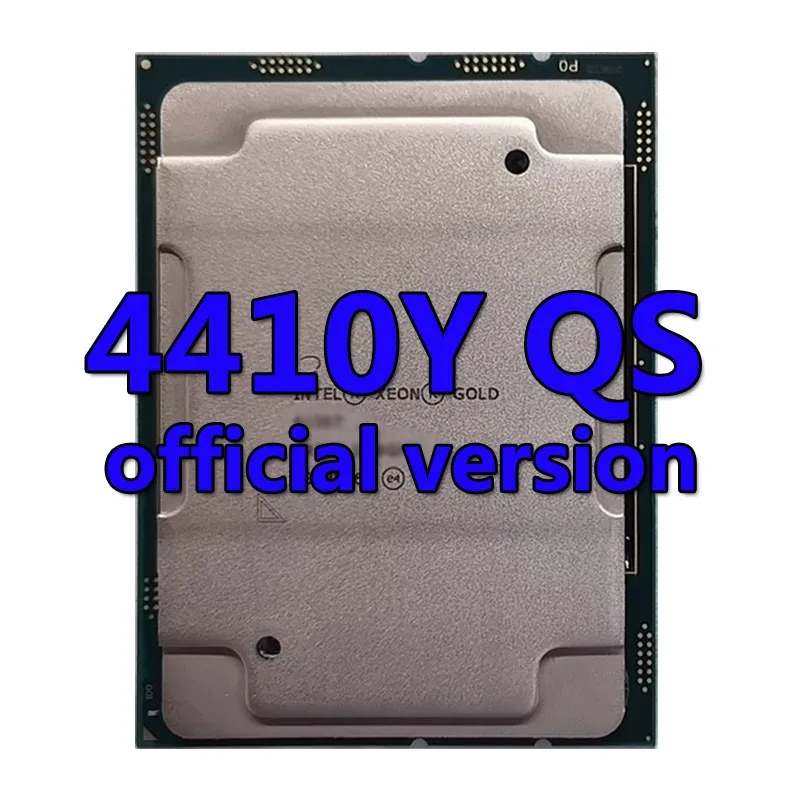 

Xeon Silver medal 4410Y QS версия ЦП 30 Мб 2,0 ГГц 12 ядер/24 потока 150 Вт Процессор LGA4677 для C741 серверной материнской платы