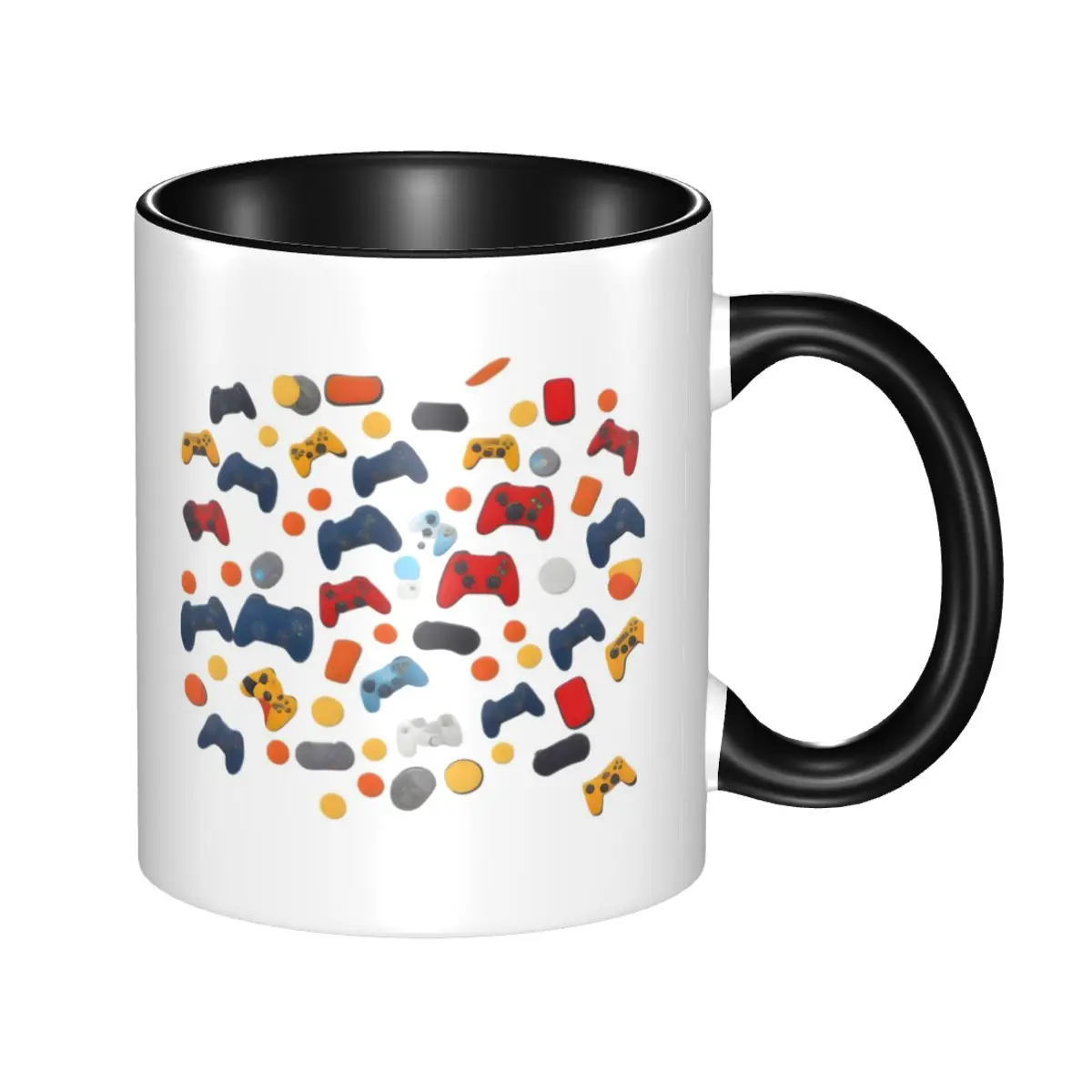Gamer Controller Nostalgia Video Game Mug Funny Ceramic Coffee Cups Tea Mugs Milk Cup Drinkware Gifts for Friends