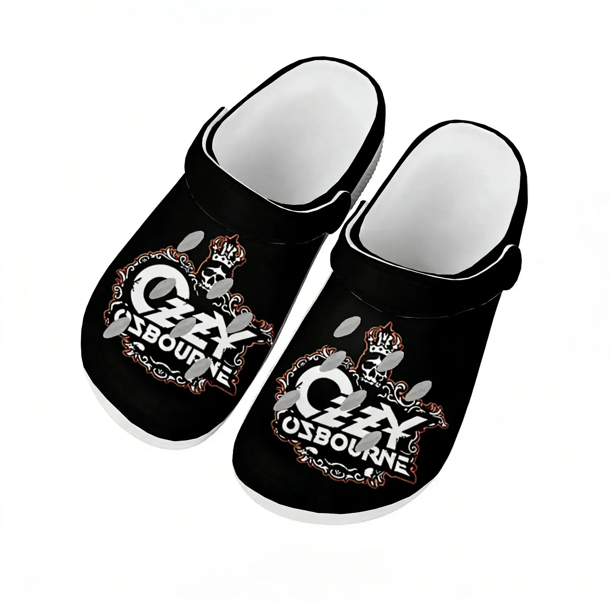 Ozzy Osbourne Water Shoes Mens Womens Comfortable Fashion Home Garden Clogs Customizd Sandals Beach Breathable Hole Slippers