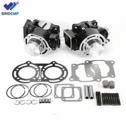 63mm Engine Cylinder Head Piston Gasket Top End Kit for YAMAHA Banshee YFZ350 1987-2006 ATV 2GU-11311-00-00 2GU-11321-00-00