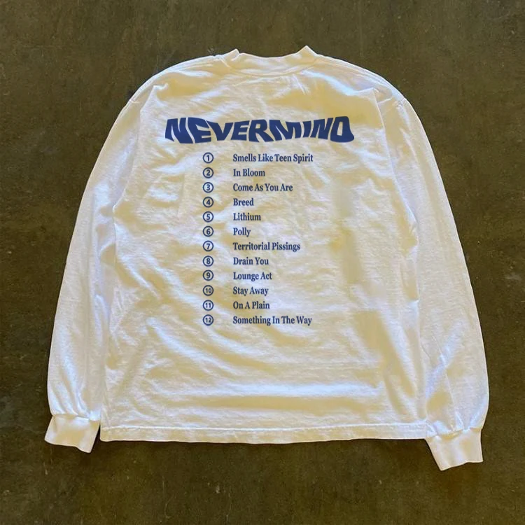 Heavyweight 310g Pure Cotton Long Sleeve American Retro Oversize Street Style T-Shirt Unisex Summer Fashion Casual round Neck